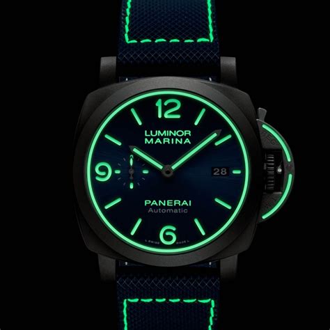 panerai luminor glow in the dark